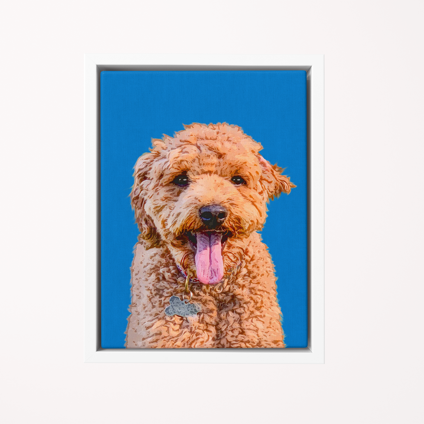 Custom Pet Art Canvas Wrap