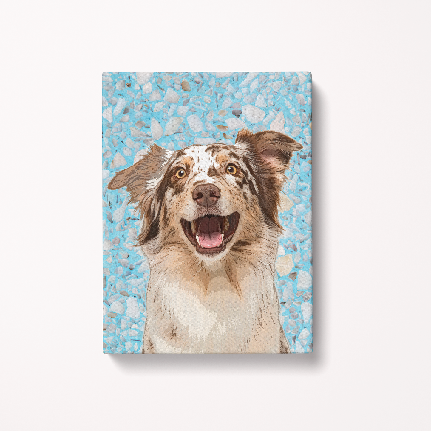 Original Pet Pop Art Canvas Wrap