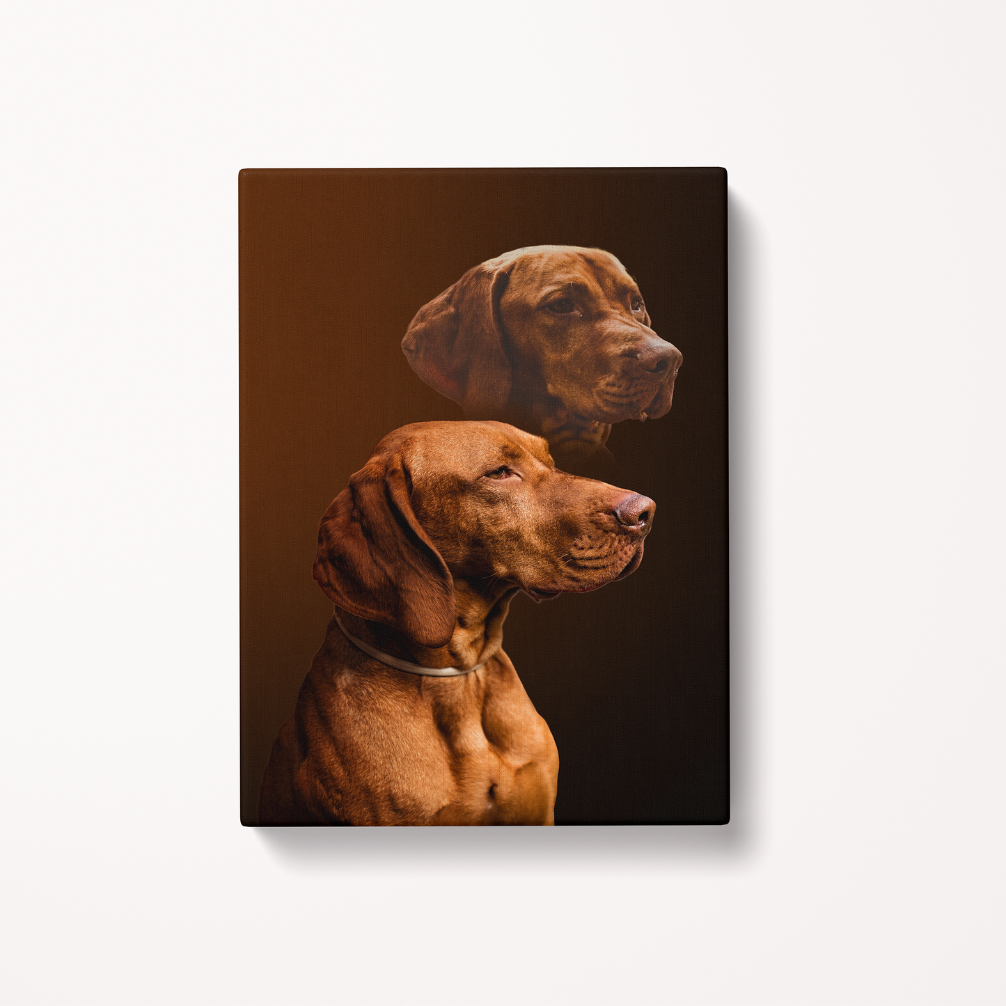 Custom Pet Art Canvas Wrap