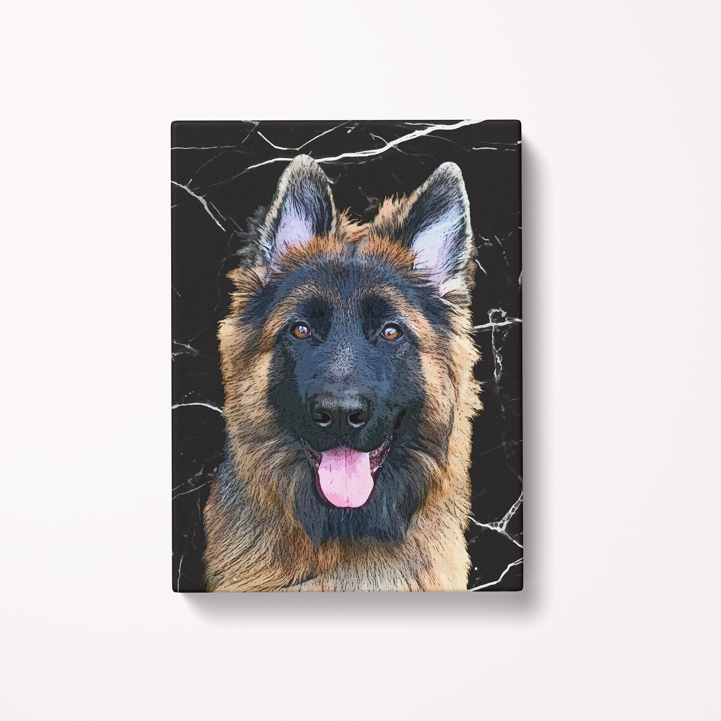 Original Pet Pop Art Canvas Wrap