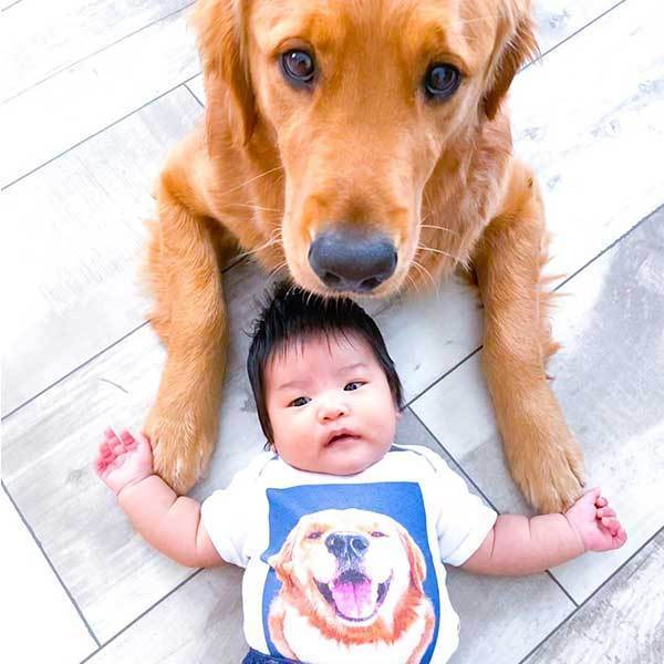 Custom Pet Art Infant Onesie