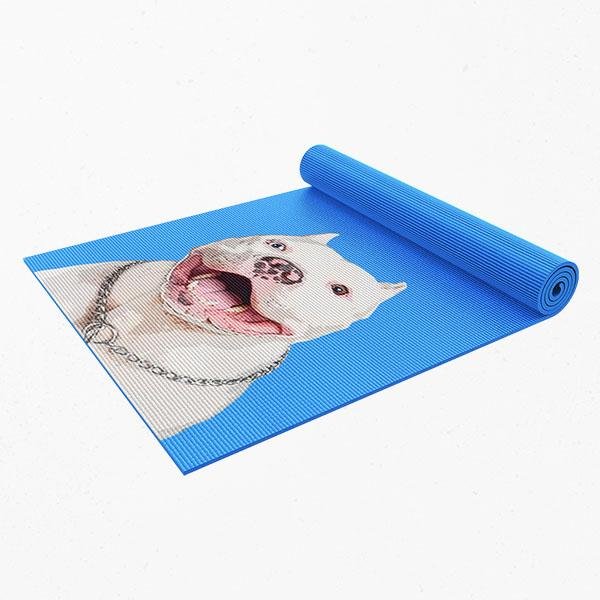 Custom Pet Art Yoga Mat
