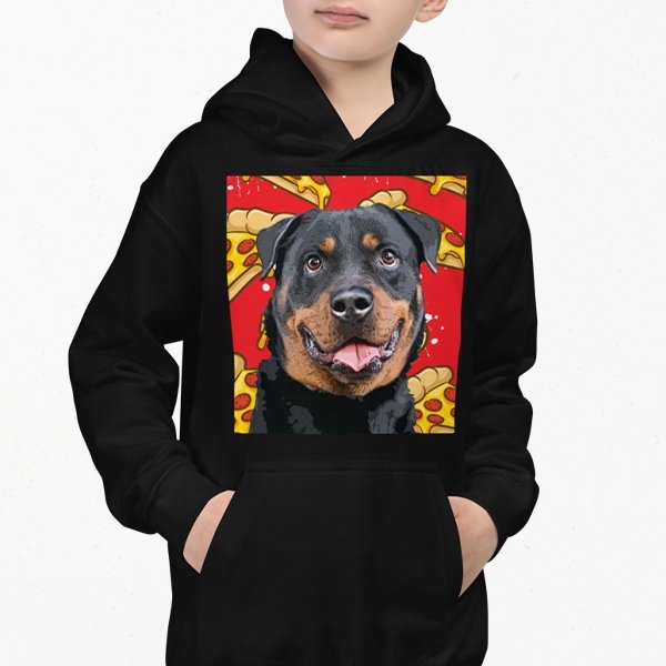 Custom Pet Art Youth Hoodie