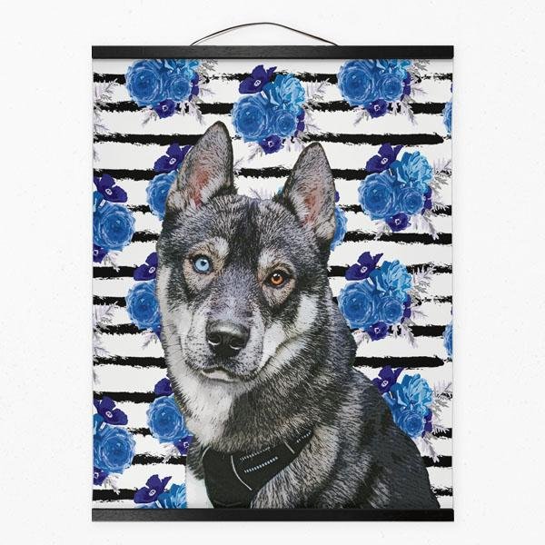 Original Pet Pop Art Hanging Canvas