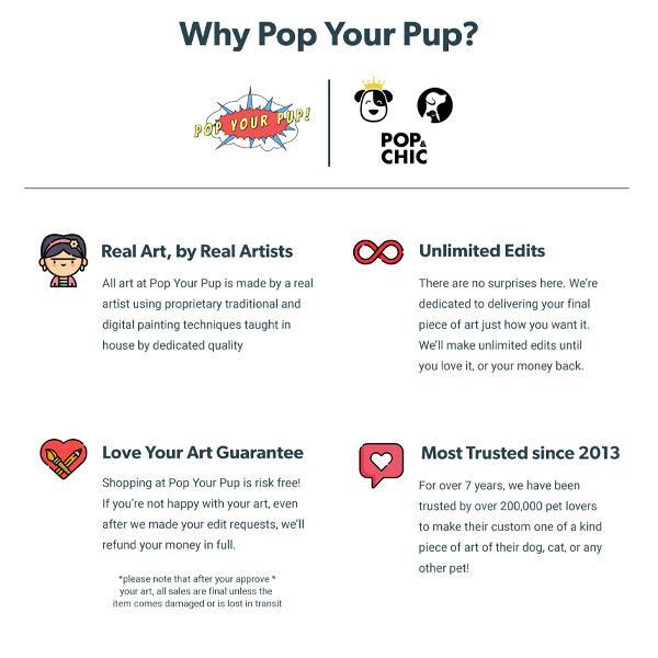 Original Pet Pop Art Youth Crew