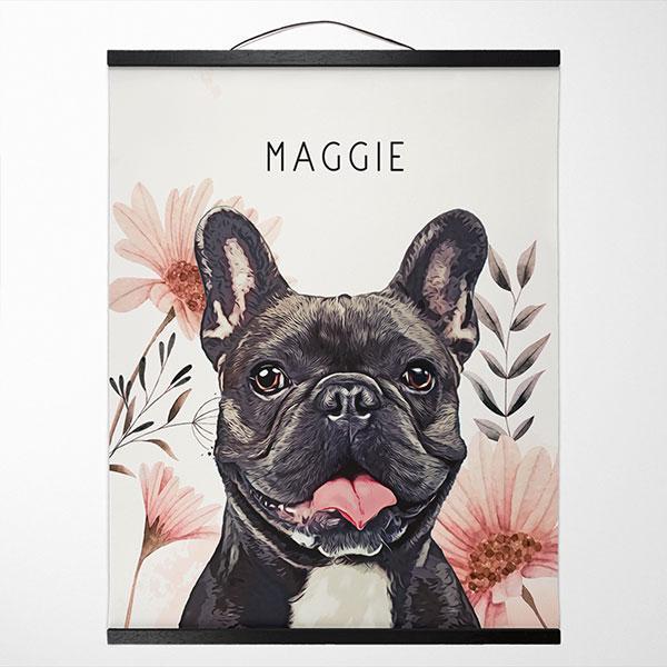Pop Chic Modern Hanging Canvas
