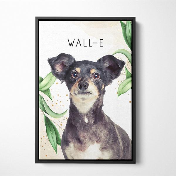 Pop Chic Modern Framed Canvas