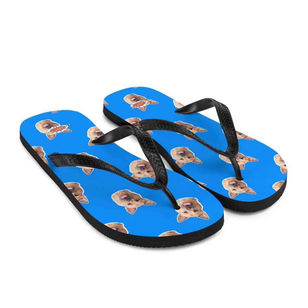 Custom Pet Art Flip-Flops