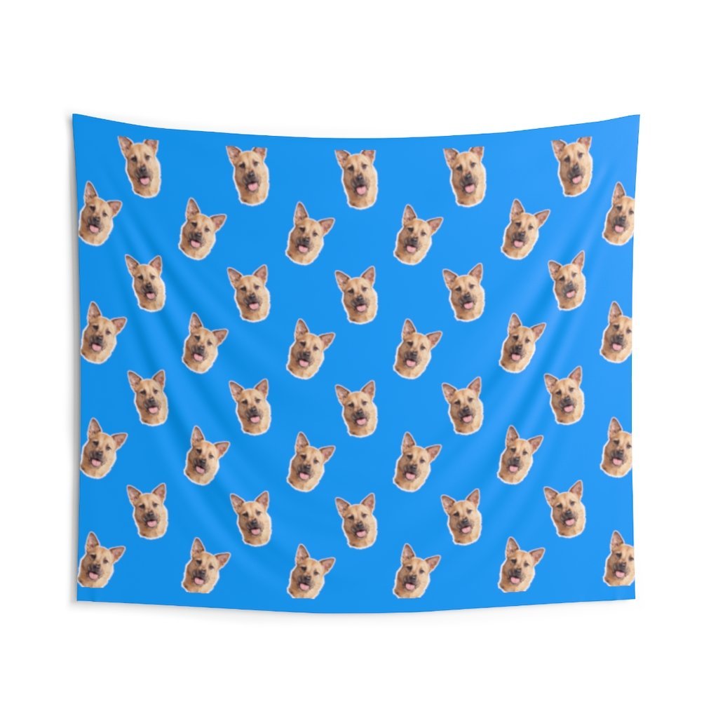 Custom Pet Art Wall Tapestries