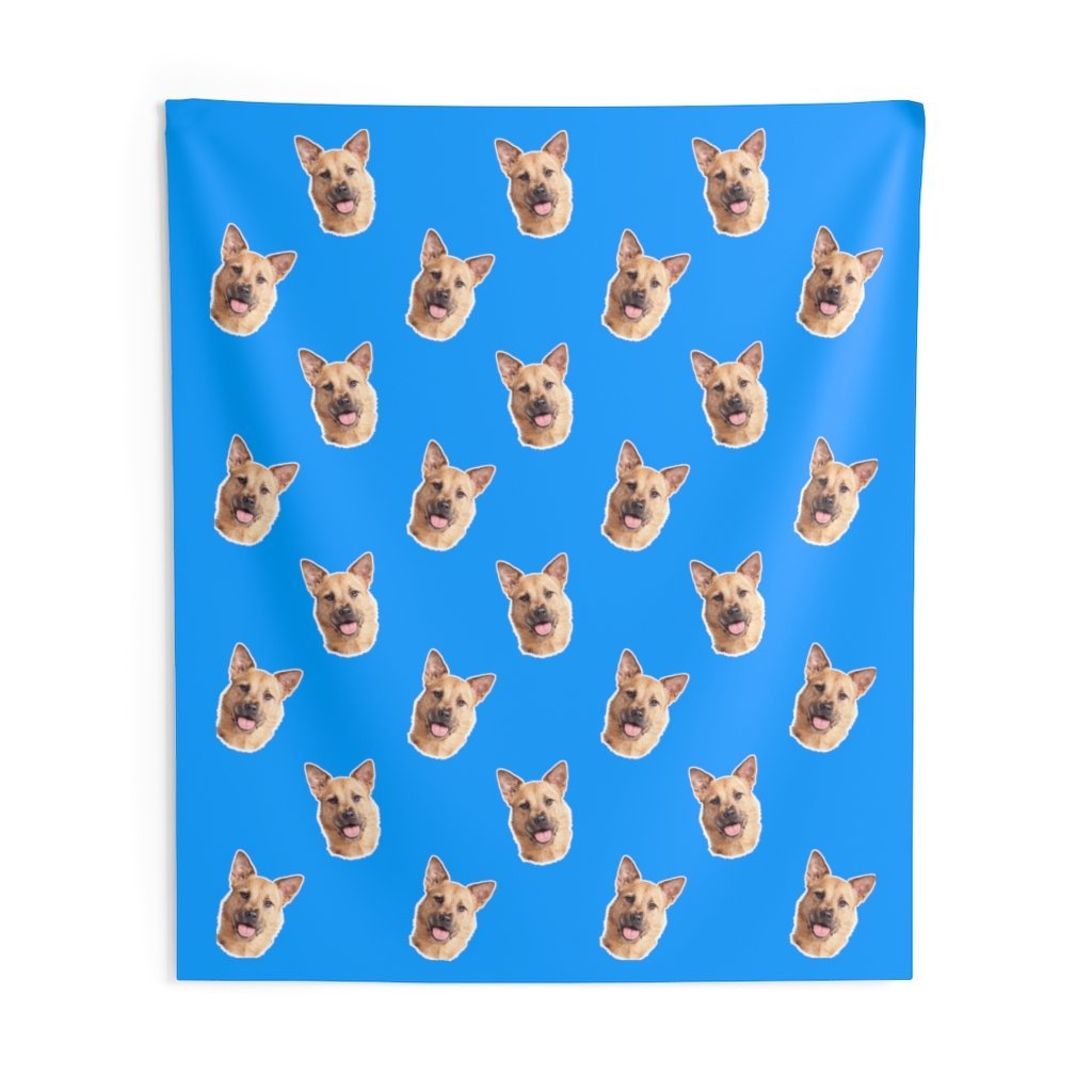 Custom Pet Art Wall Tapestries