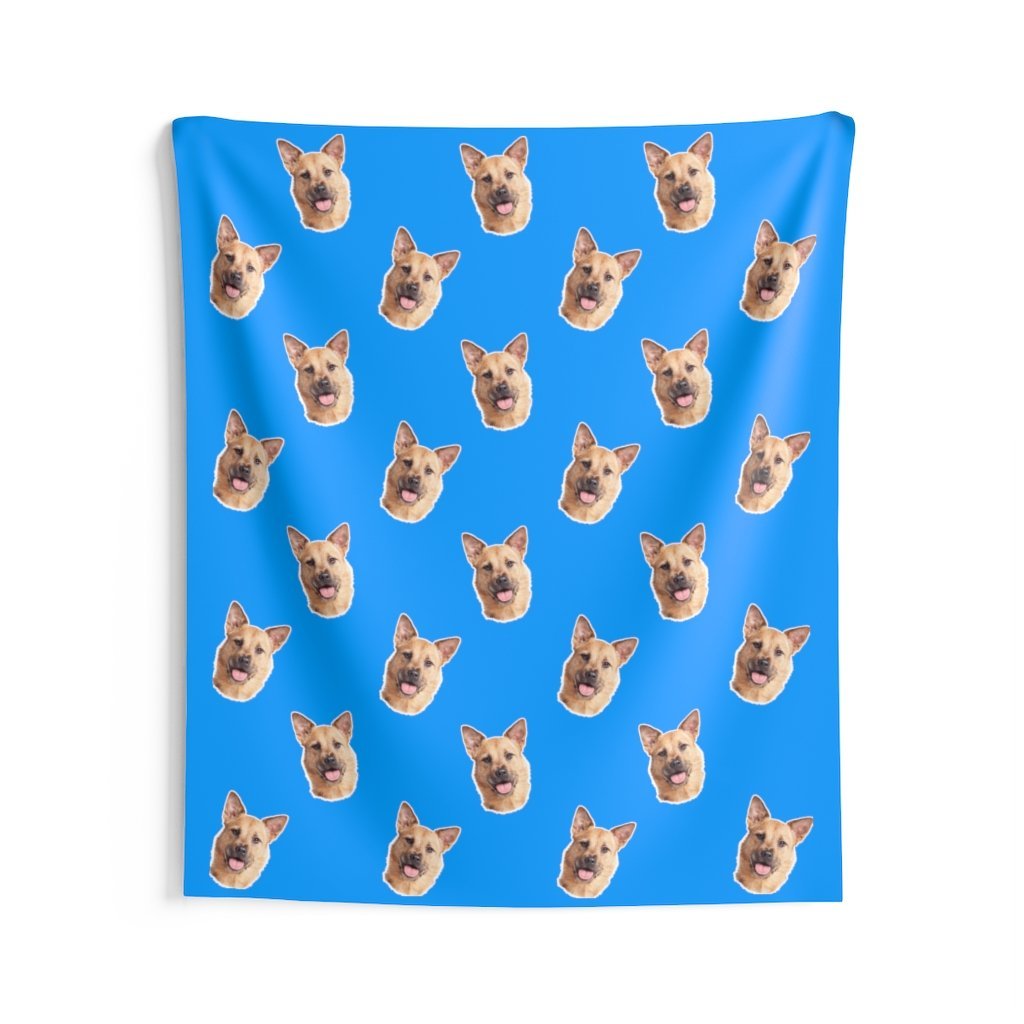 Custom Pet Art Wall Tapestries
