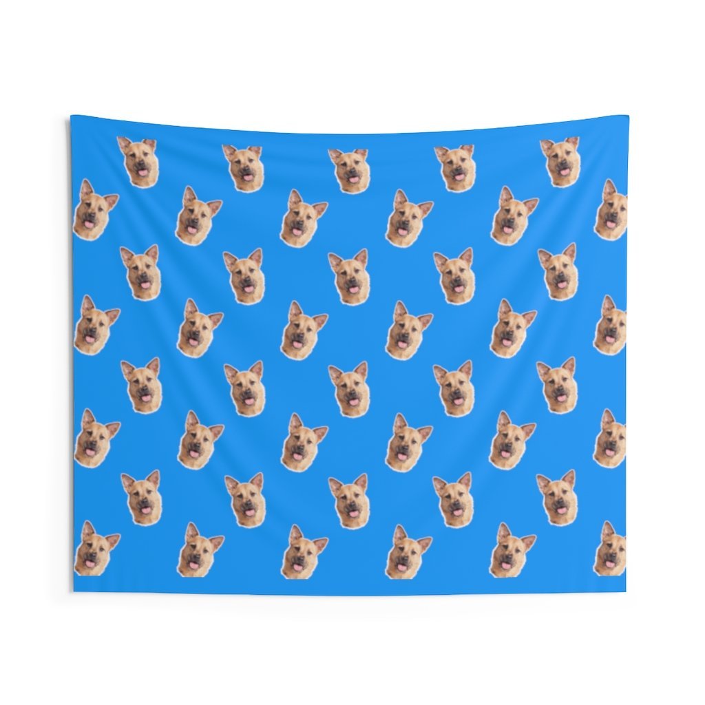 Custom Pet Art Wall Tapestries