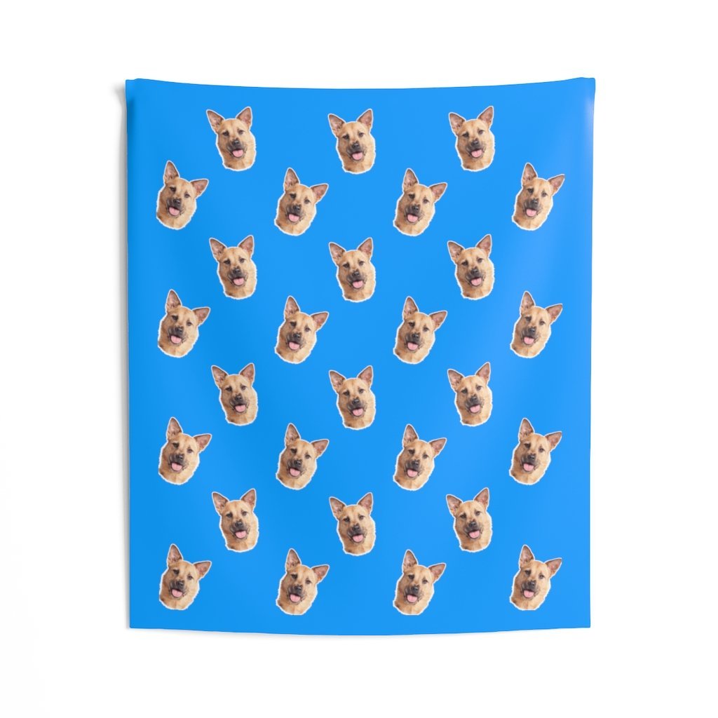 Custom Pet Art Wall Tapestries