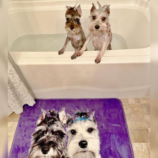 Original Pet Pop Art Bath Mats