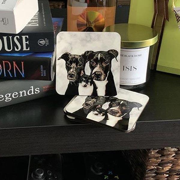 Original Pet Pop Art Coasters