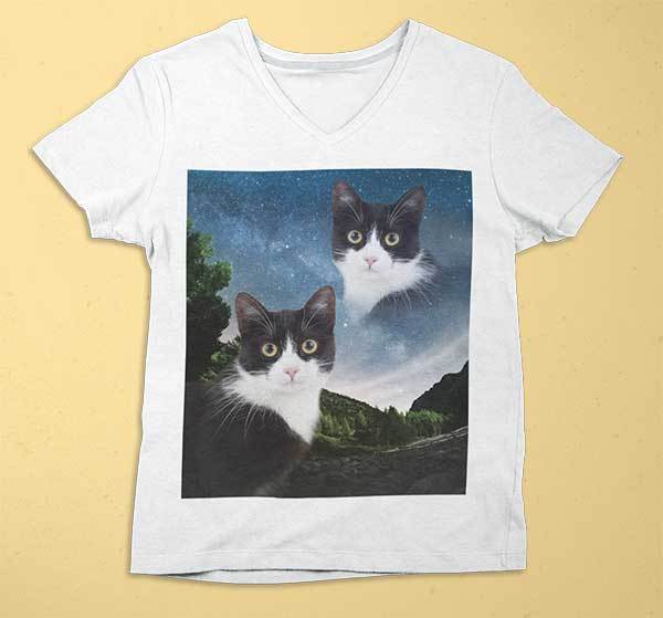 Super Portrait Women's V-neck