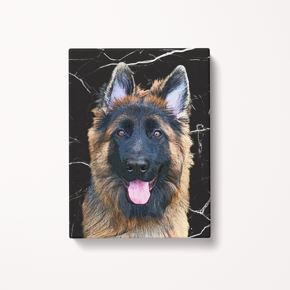 Original Pet Pop Art Canvas Wrap