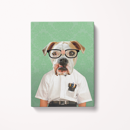 Custom Pet Art Canvas Wrap