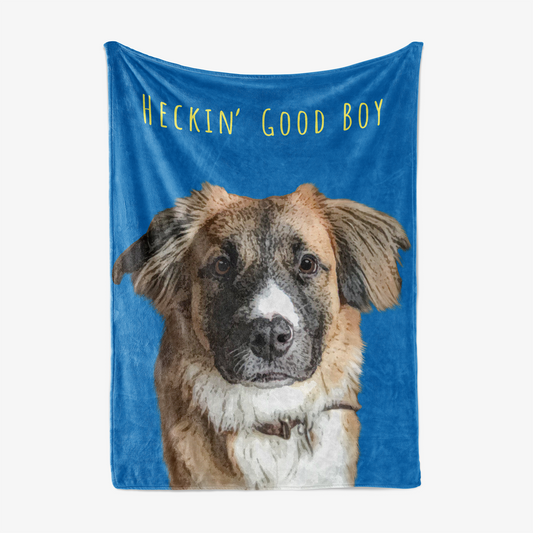 Original Pet Pop Art Fleece Blanket