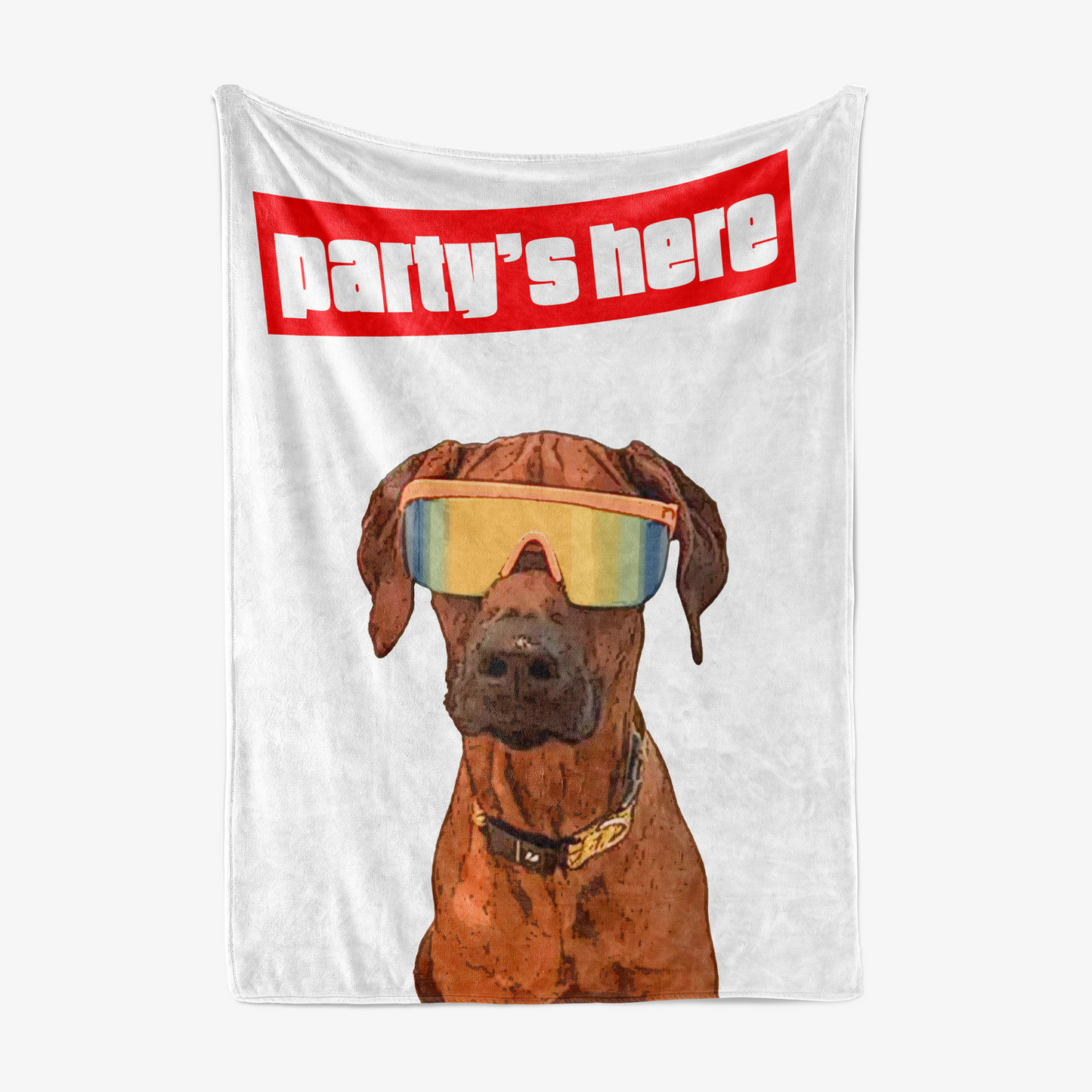 Custom Pet Art Fleece Blanket