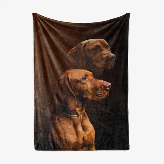 Super Portrait Fleece Blanket