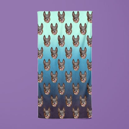 Custom Pet Art Dish Towels