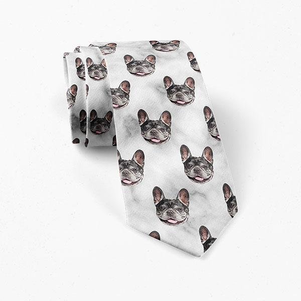 Custom Pet Art Neck Ties