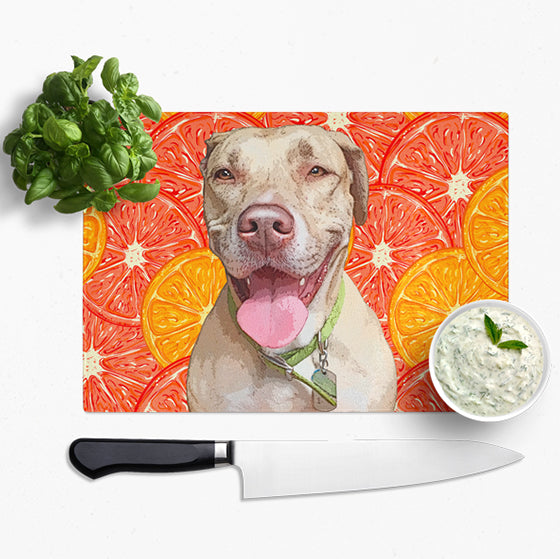Original Pet Pop Art Glass Cutting Board
