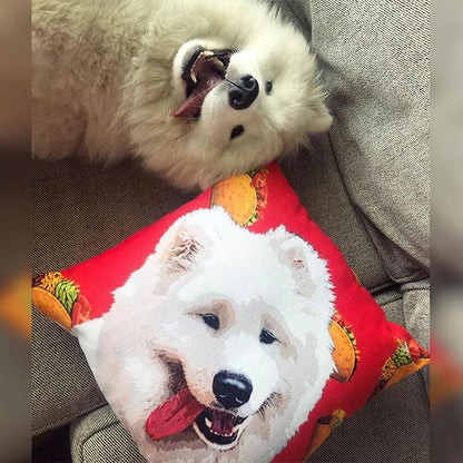 Original Pet Pop Art Pillow