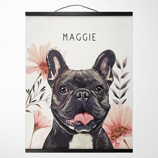 Pop Chic Modern Hanging Canvas