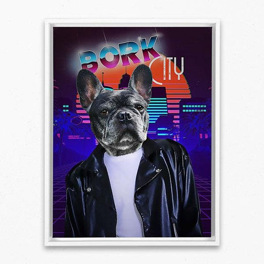 Pet Icon Framed Canvas