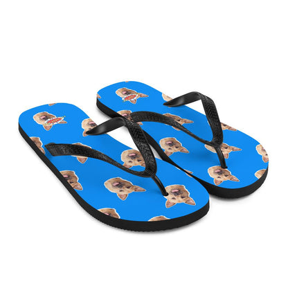 Custom Pet Art Flip-Flops