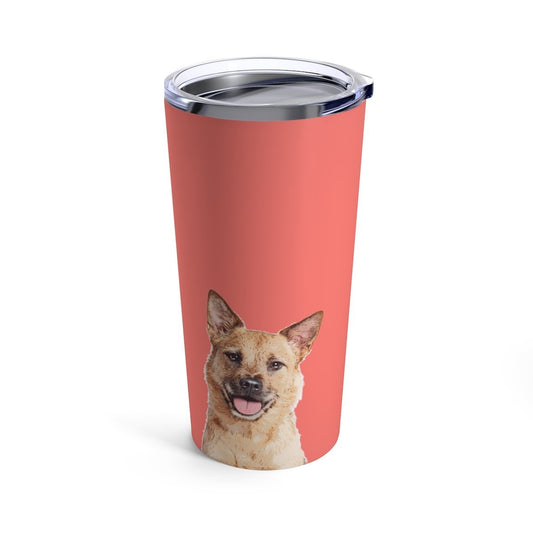 Custom Pet Art Stainless Steel Tumbler 20 oz