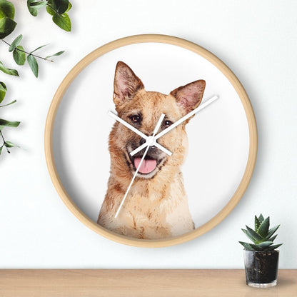 Custom Pet Art Wall Clock