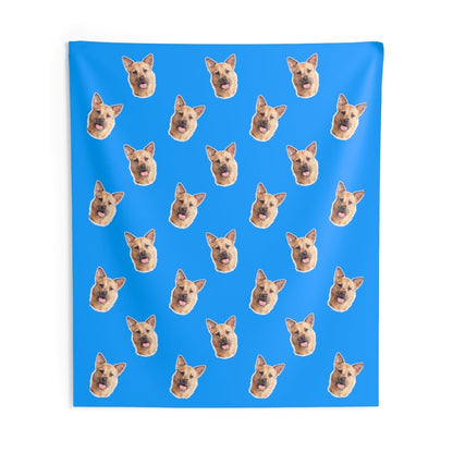 Custom Pet Art Wall Tapestries