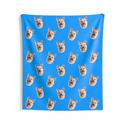 Custom Pet Art Wall Tapestries