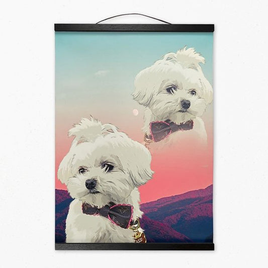 Super Portrait Hanging Canvas