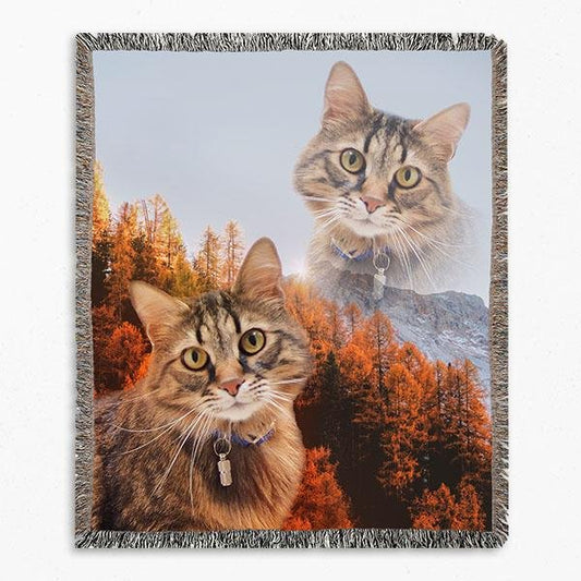 Super Portrait Woven Blanket